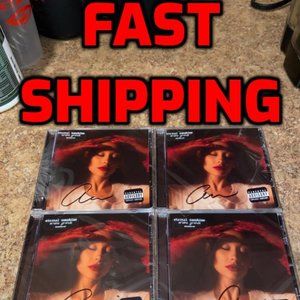 Ariana Grande Eternal Sunshine CD HAND SIGNED AUTOGRAPH IN HAND BRAND NEW SEALED
